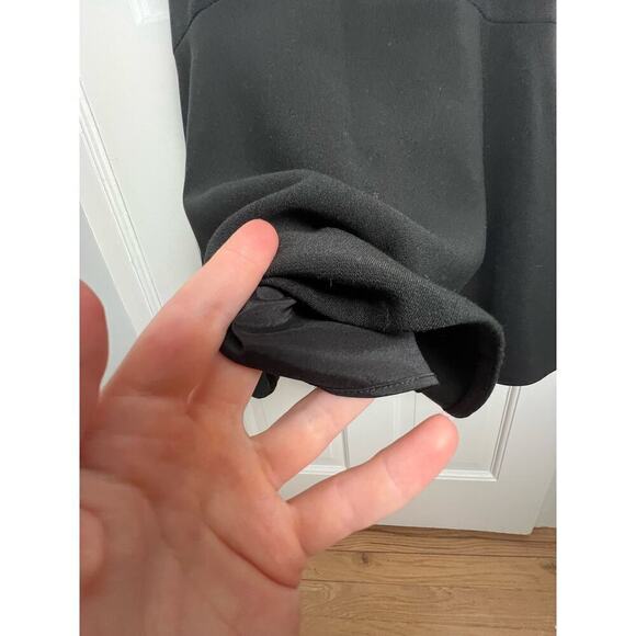 Kate Spade New York Black Jazz Things Up Fit and Flare Crepe Dress Womens 4 Midi - Picture 12 of 13